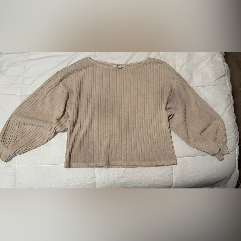 Sweater shirt from forever 21 size L